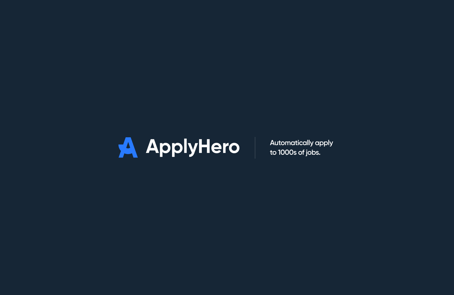 Apply Hero - AI Tool in Productivity category